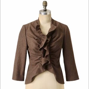 Anthropologie Short and Sweet Tabitha Wool Jacket